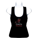 Drink Up Rhinestone Tank Top