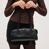 Nessa Shoulder Bag - Chocolate