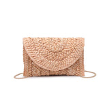 Aegean Straw Clutch
