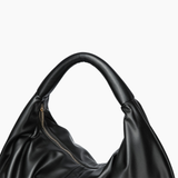 Wanderlust Tote Scrunchie Hobo Bag - White
