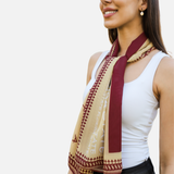Florida State Seminoles Peyton Scarf Poncho-Garnet