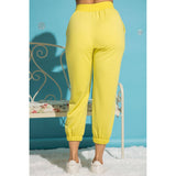 Cropped French Terry Jogger Sweatpants