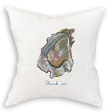 Pink Oyster with Shuck 'em: Dishtowel