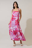 Barba Tropical Veth Shift Maxi Dress