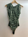 Italian Leopard Mesh Bodysuit