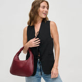 Adela Woven Hobo - Gold