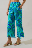 Blissy Tropical Hanie Flare Pants