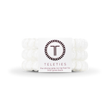 Spiral Hair Coils | Large | Coconut White Hair Ties: Large