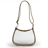 Sara Clear Purse - Metallic Gold