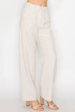 Twyla Tweed Pleated Pants - Ivory