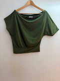 Made in Italy Solid Asymmetric Top