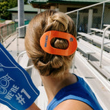 Flat Round Hair Clip | Large | War Eagle!
