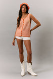Clementine Sleeveless Crochet Top
