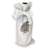 Pink Oyster with Shuck 'em: Dishtowel