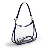 Sara Clear Purse - Navy
