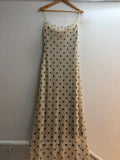 Italian Strappy Tulle Polka Dot Dress