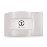 Flat Rectangle Hair Clip | Large | Coconut White