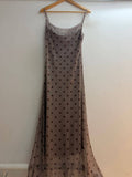 Italian Strappy Tulle Polka Dot Dress