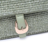 Gloria - Straw Crossbody: Ivory