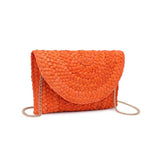 Aegean Straw Clutch
