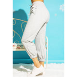Cropped French Terry Jogger Sweatpants