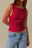 Cowl Back Detail Knit Top