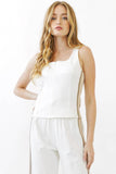 Mystree Side Stripe Tank