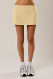 The Cher Low Rise Inner Shorts Skort