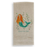Seas the Day Mermaid: Dishtowel