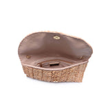 Aegean Straw Clutch