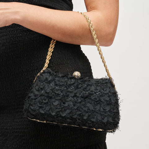 Maxi Evening Bag: Black