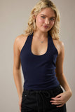 Double Lined Halter Neck Top