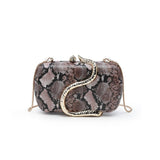 Reputation-Snake Evening Bag