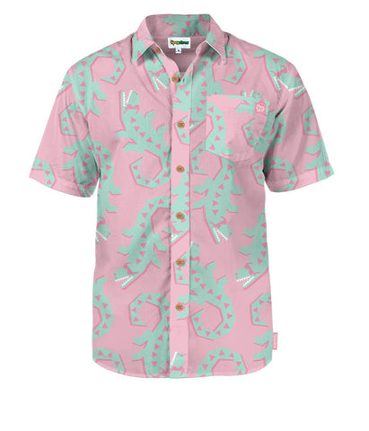 Good Time Gator Button Down Shirt - Men's Hawaiian Shirt
