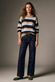 Q2 Wide Leg Jeans with glitter on the front