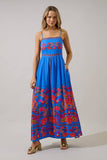 Maline Linen Maxi Dress Keizer Floral