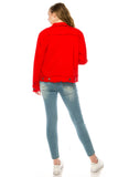The Way Cotton Twill Jacket - Red