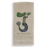 Blue Mermaid Dishtowel