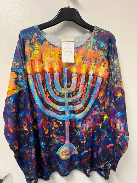 Hanukkah Cozy Italian Sweater