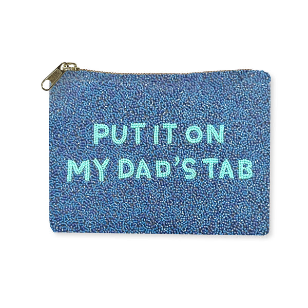 Beaded Bag - Put it on Dad's Tab
