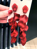Cascading Petals Acrylic Earring