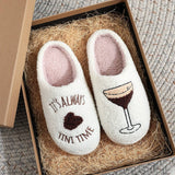 Cozy Martini Slippers