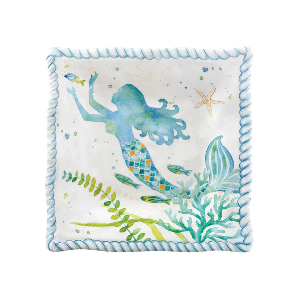 Mermaid 6" Melamine Plate