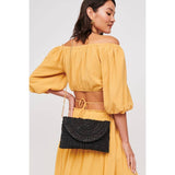 Aegean Straw Clutch