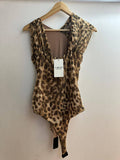 Italian Leopard Mesh Bodysuit