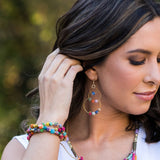 Aasha Rows of Beads Earrings