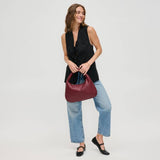 Adela Woven Hobo - Gold