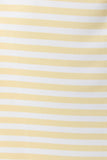 Oversized Round Neck Stripe Tee