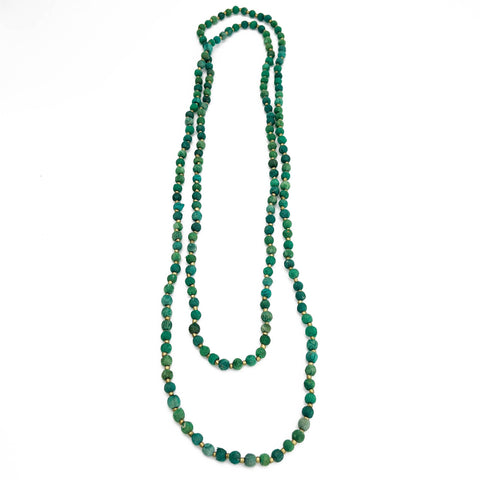 Aasha Seagrass Layered Necklace