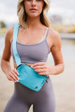 Nylon Belt Bum Bag- Aqua RTS